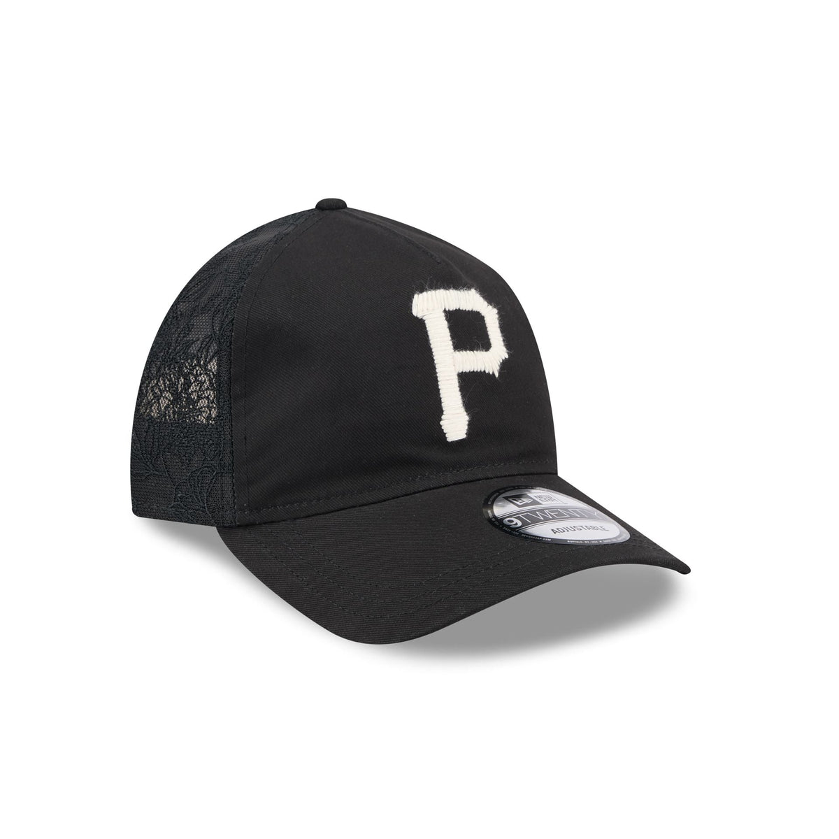 Pittsburgh Pirates Embroidered Mesh 9TWENTY A-Frame Adjustable Hat