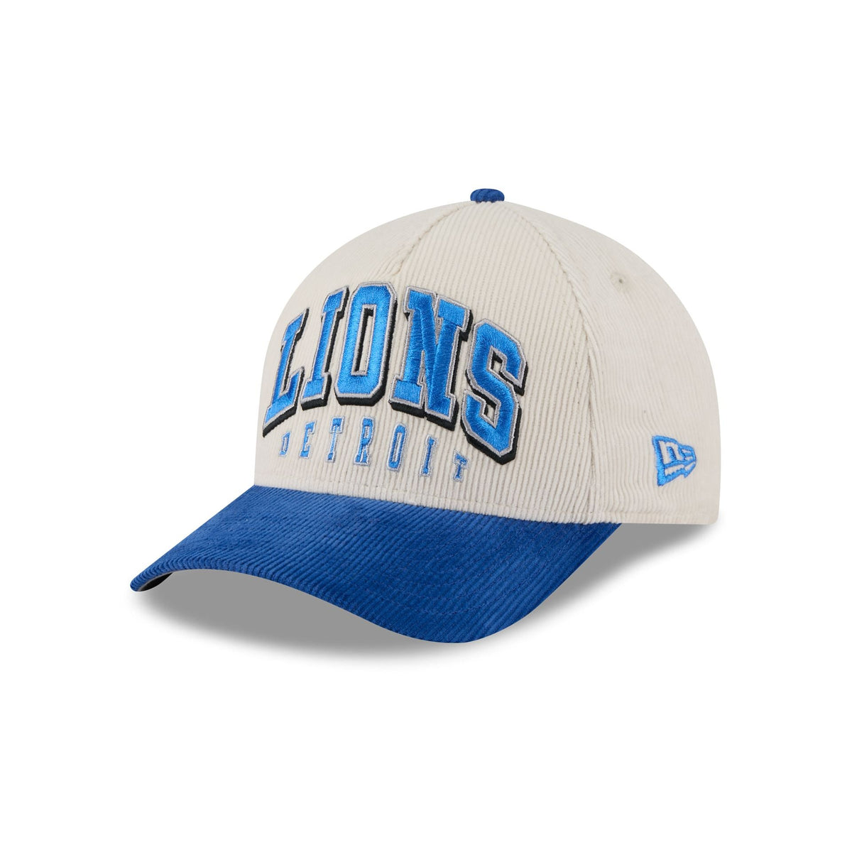 Detroit Lions Stacked Corduroy 9FORTY M-Crown A-Frame Snapback Hat