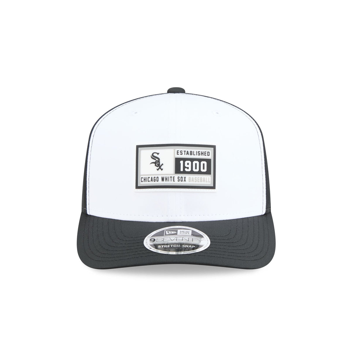 Chicago White Sox Est. Patch 9SEVENTY Stretch-Snap Hat