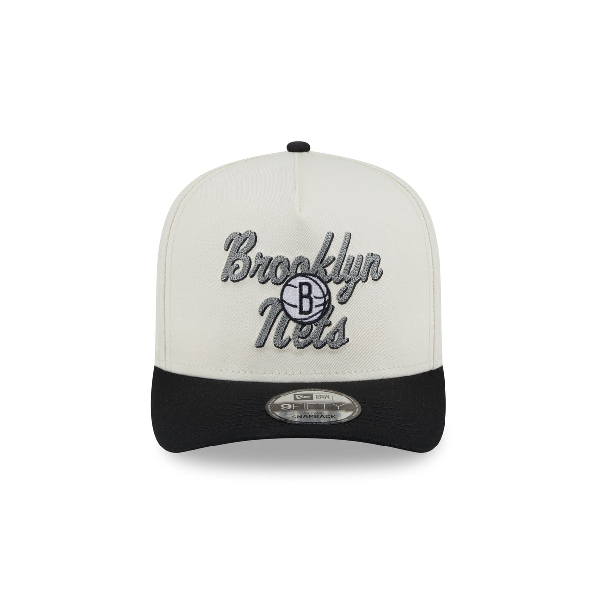 Brooklyn Nets Chainstitch 9FIFTY A-Frame Snapback Hat