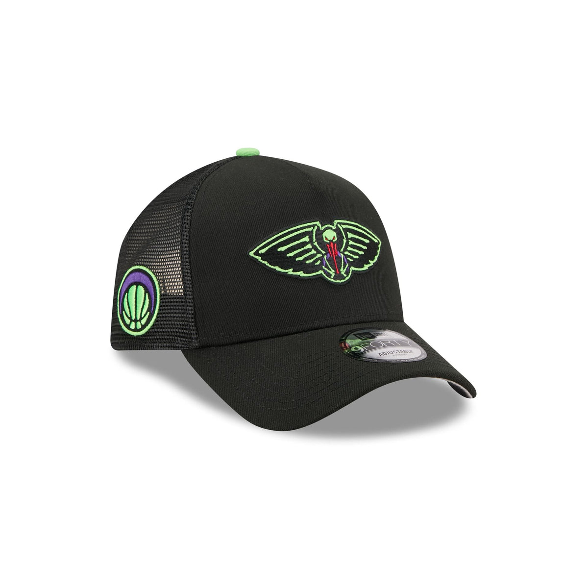 New Orleans Pelicans 2025 City Edition 9FORTY A-Frame Trucker Hat