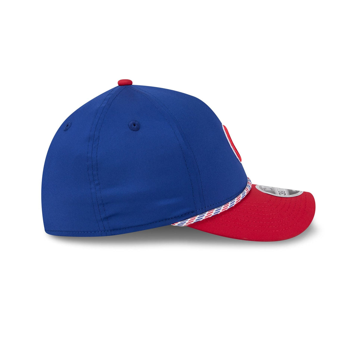Chicago Cubs Rope 39THIRTY M-Crown A-Frame Stretch Fit Hat