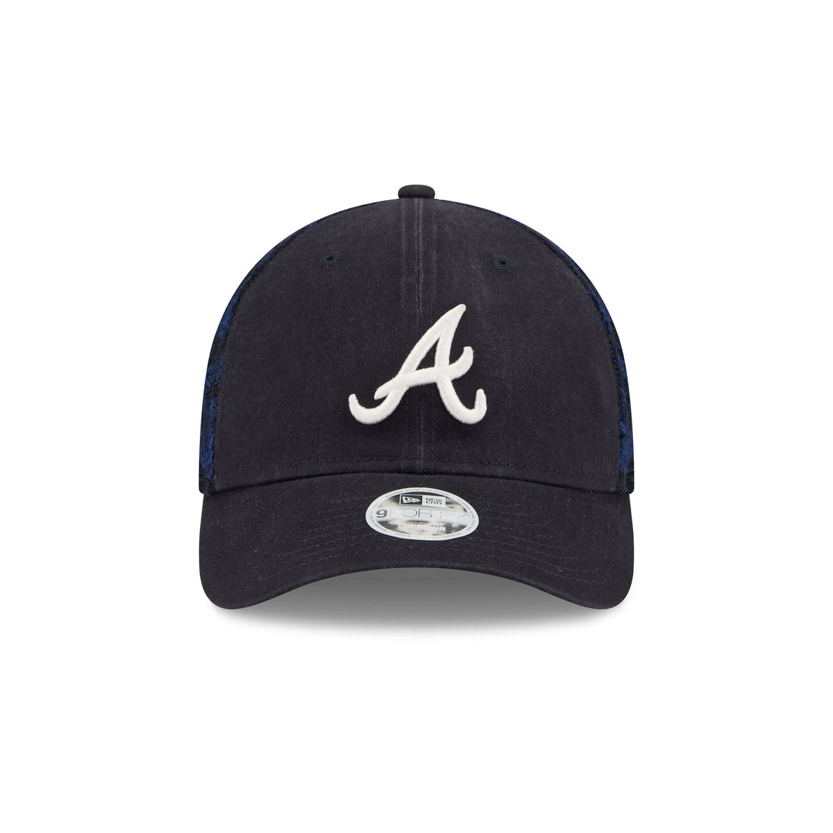 Atlanta Braves Floral Mesh Women's 9FORTY M-Crown Trucker Hat