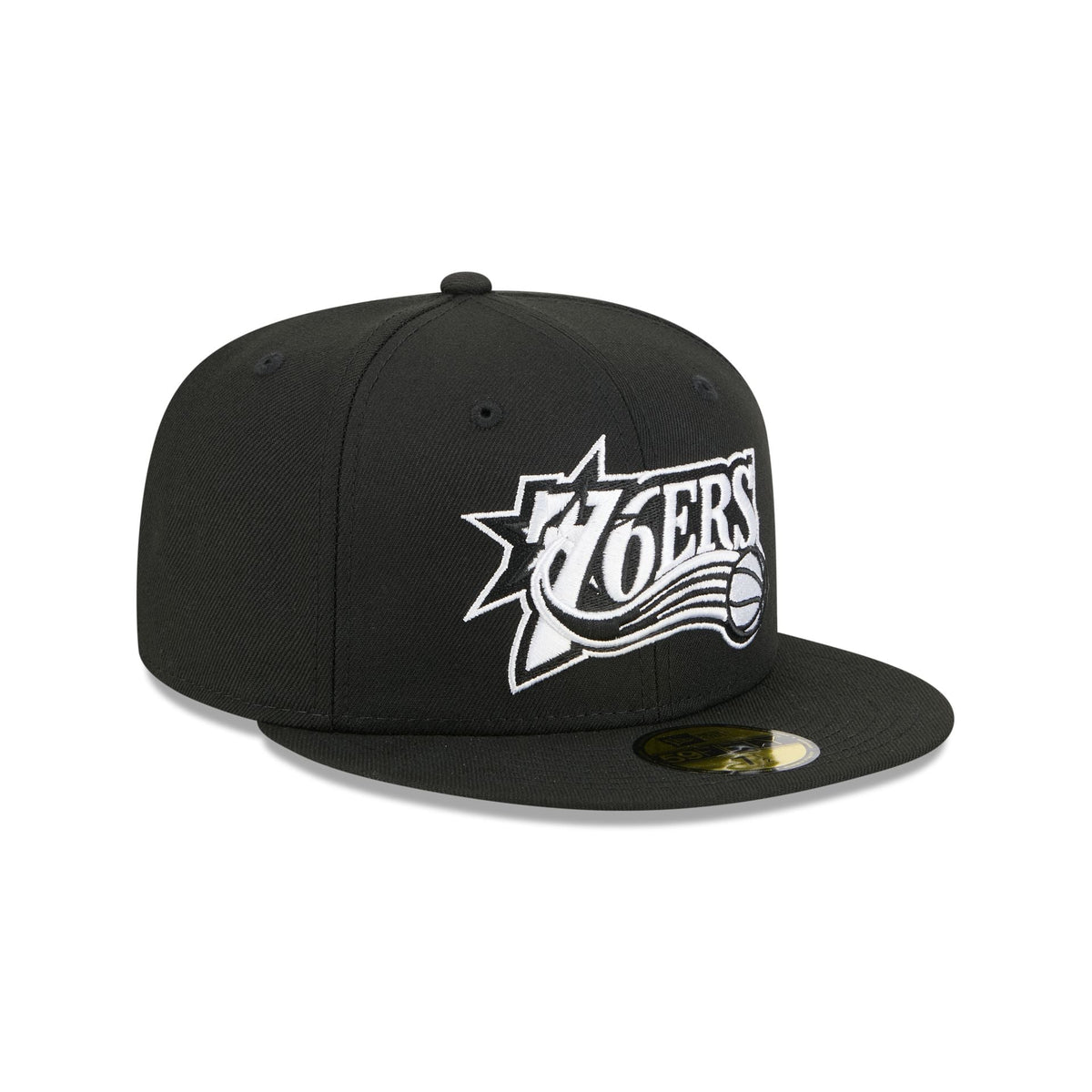 Philadelphia 76ers 1997-2008 Hardwood Classics Black 59FIFTY Fitted Hat