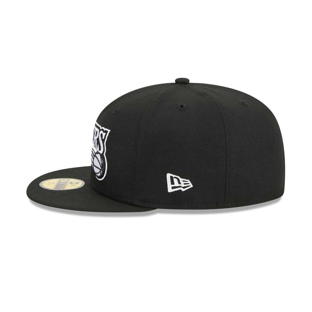 Philadelphia 76ers 1997-2008 Hardwood Classics Black 59FIFTY Fitted Hat