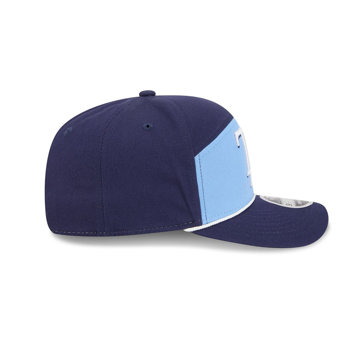 Tampa Bay Rays Split Panel 9SEVENTY Stretch-Snap Hat