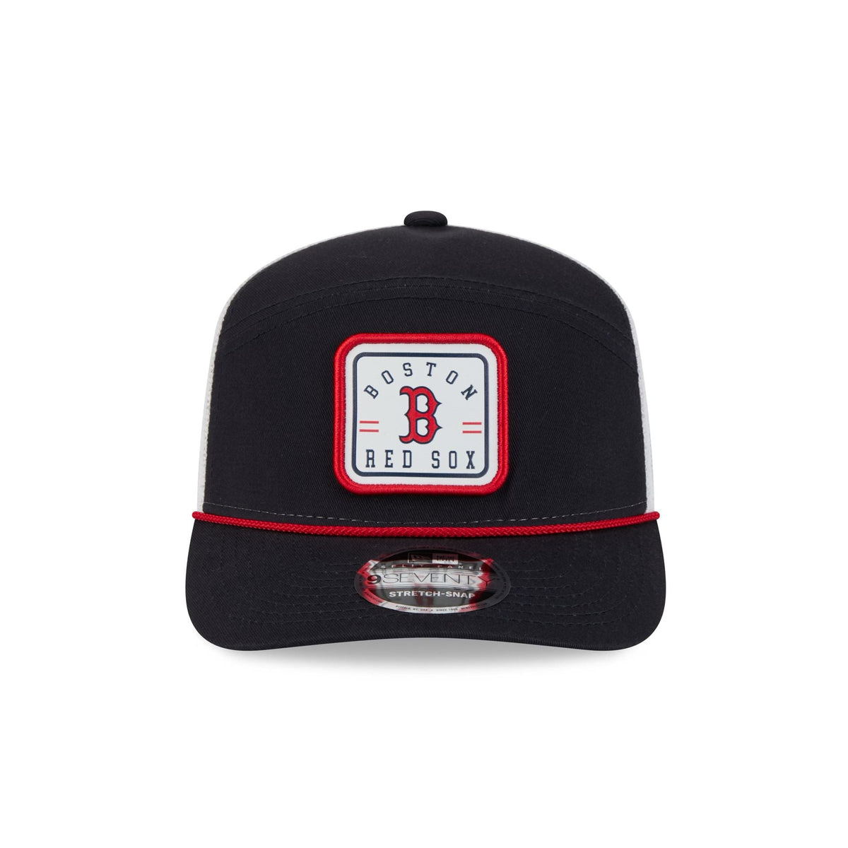 Boston Red Sox Square Patch Split Panel 9SEVENTY Trucker Hat