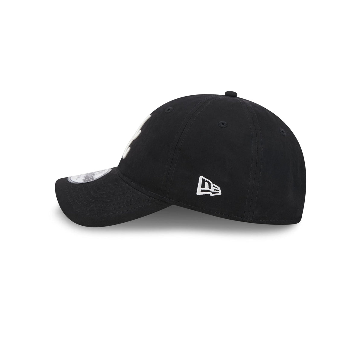 Atlanta Braves Nylon Black 9TWENTY Adjustable Hat