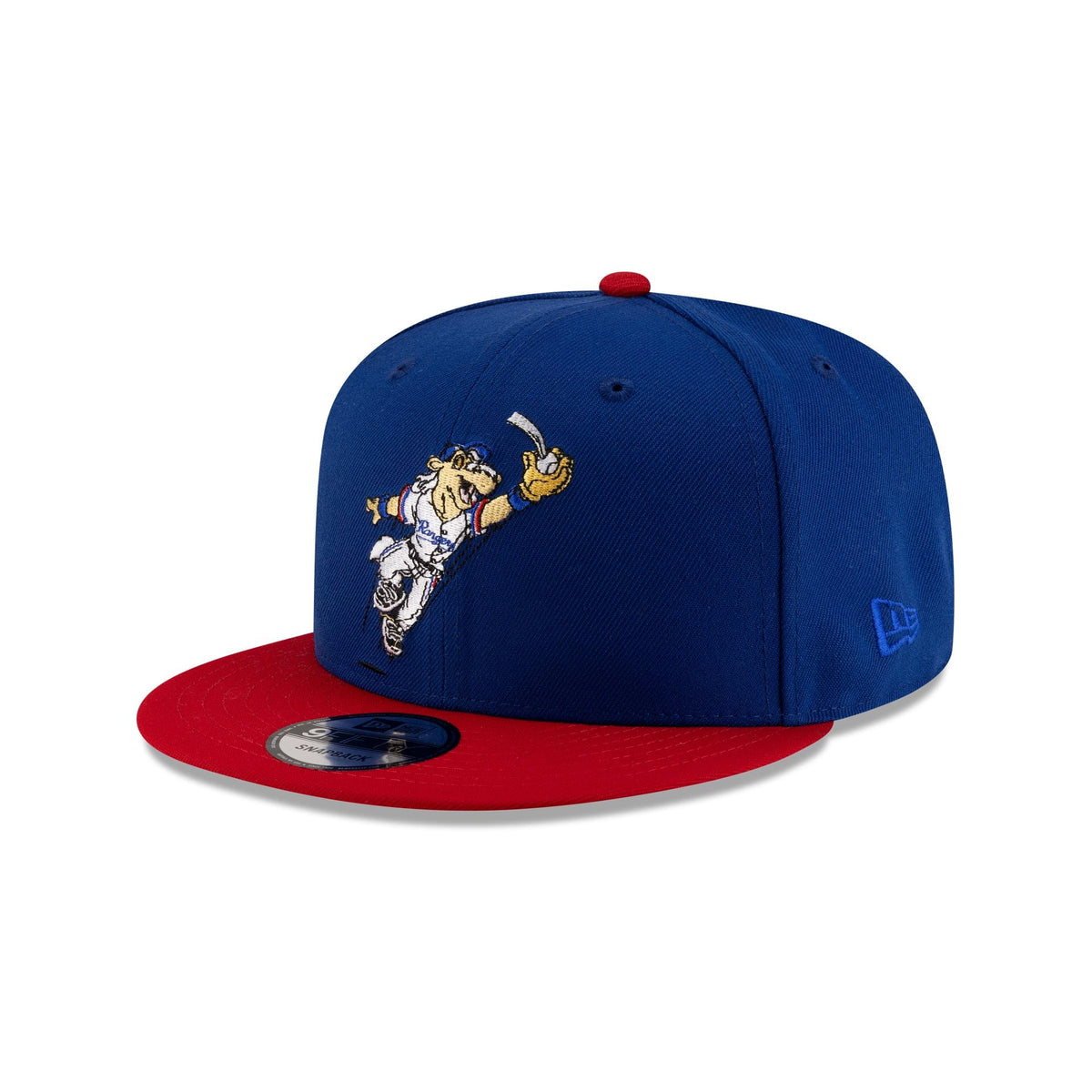 Texas Rangers Mascot Blue 9FIFTY Snapback Hat