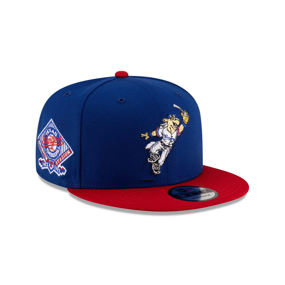 Texas Rangers Mascot Blue 9FIFTY Snapback Hat