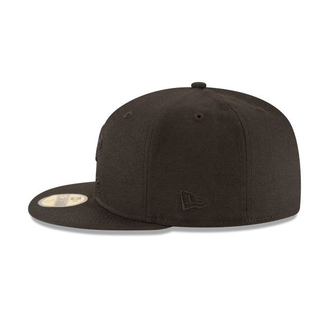 New Orleans Saints Black On Black 59FIFTY Fitted Hat